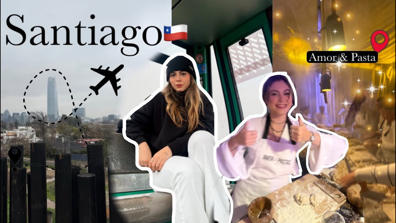 Viajando sozinha para o Chile 🇨🇱 - vlog