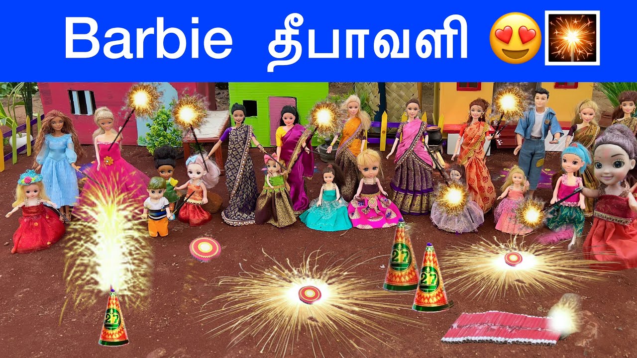 வசந்த காலம் Episode - 306 | கிராமத்தில் தீபாவளி கொண்டாட்டம்🎇 | Diwali Morning Routine In Barbie Show