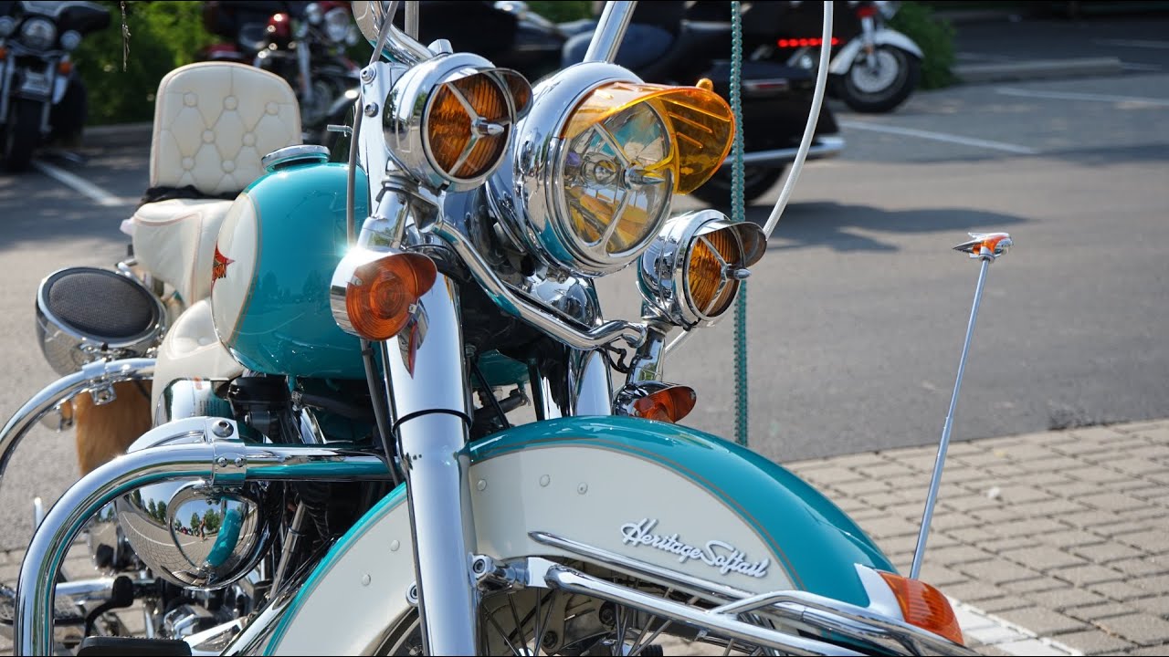 Harley - Davidson  parade - 120th Anniversary Milwaukee USA - DRONE VIDEO