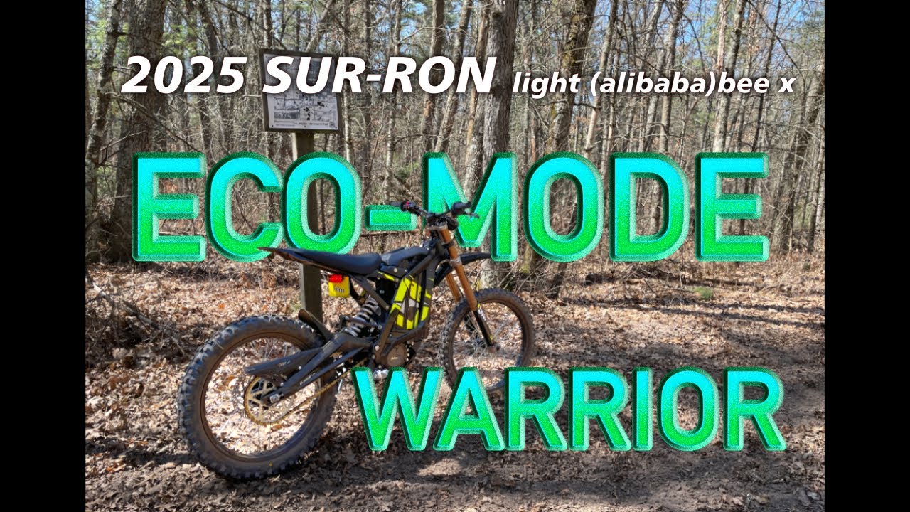 First ride on my Surron Light (Aliba-)Bee X