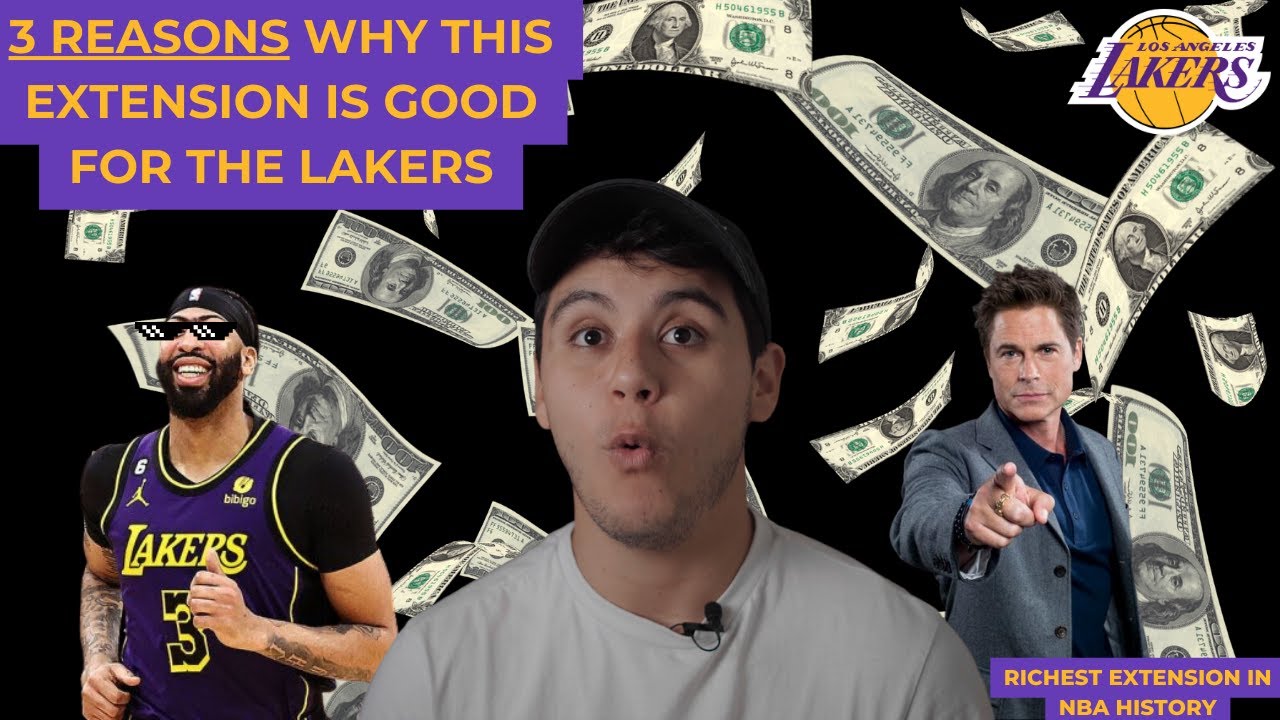 3 REASONS why Anthony Davis's extension is GOOD for the Lakers