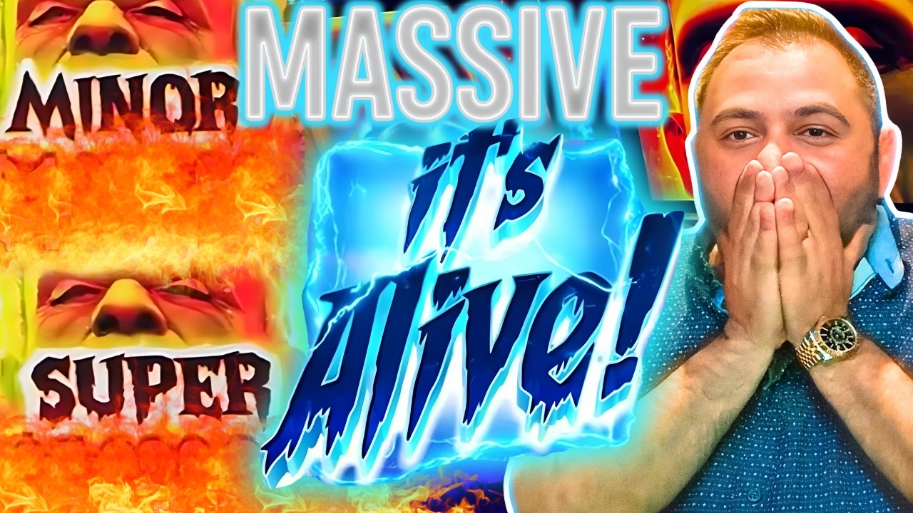 🧟‍♂️💰 OMG! FRANKENSTEIN PAID A SUPER CRAZY MONSTER JACKPOT in VEGAS! 🎰🔥