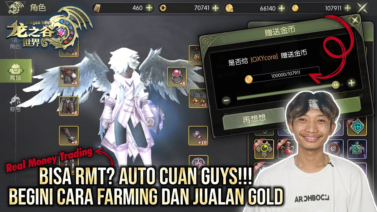 BISA CUAN?? Begini Cara Farming dan Jualan Gold - DRAGON NEST WORLD