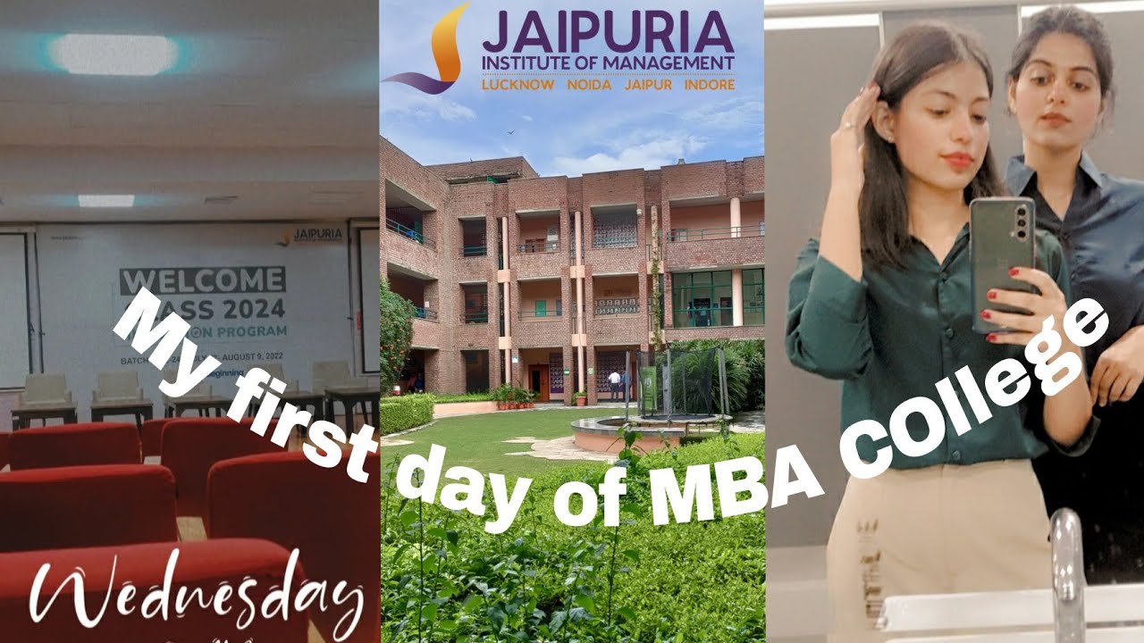 My first day in mba college vlog | Jaipuria institute of management jaipur | MBA vlogs