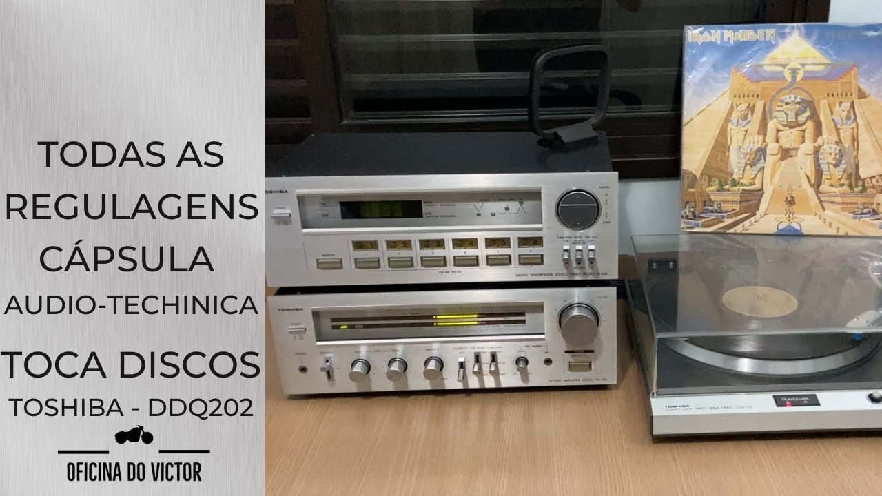 Tudo o que Você Precisa Saber Para Regular a Cápsula Audio-Technica No Toca Discos. Super Fácil!!