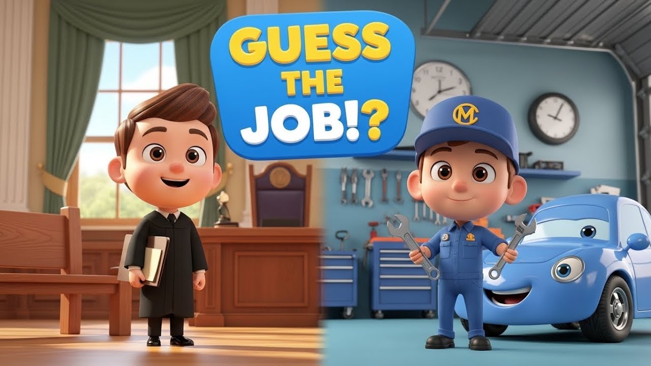 What Do They Do? | Profession Song for Toddlers & Preschoolers | Fun Jobs Song for Little Kids