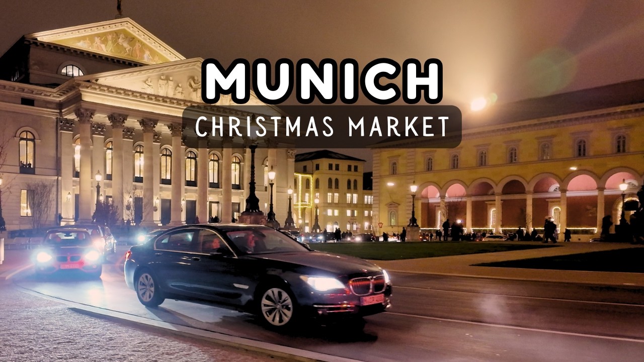 Munich Market Walk | Residenz- Maximilianstraße-Marienplatz in 4K| Luxury Brands & #christmas2025 🇩🇪