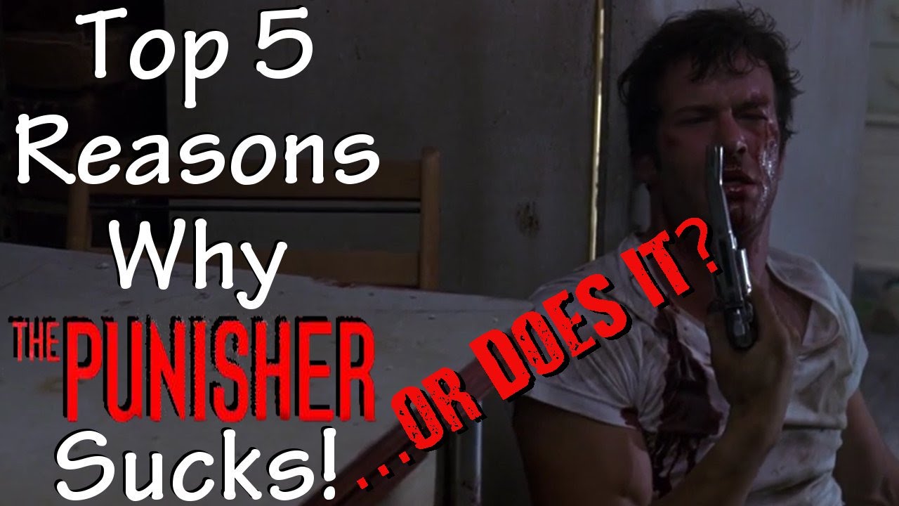 Top 5 Reasons The Punisher (2004) Sucks! ...or Does It?