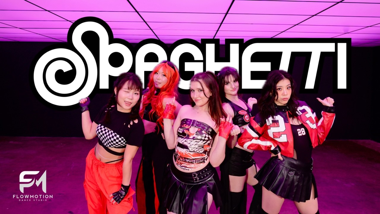 [K-pop Dance Cover | Group B] SPAGHETTI- LE SSERAFIM | FlowMotion Dance Studio