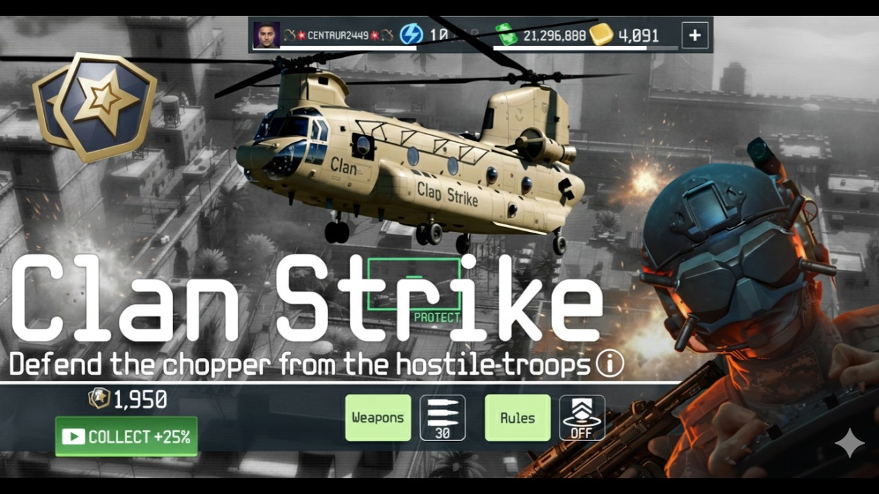 War Drone: 3D Shooting Game Clan Strike Defend the Chopper #wardronegame #wardronegameplay #military