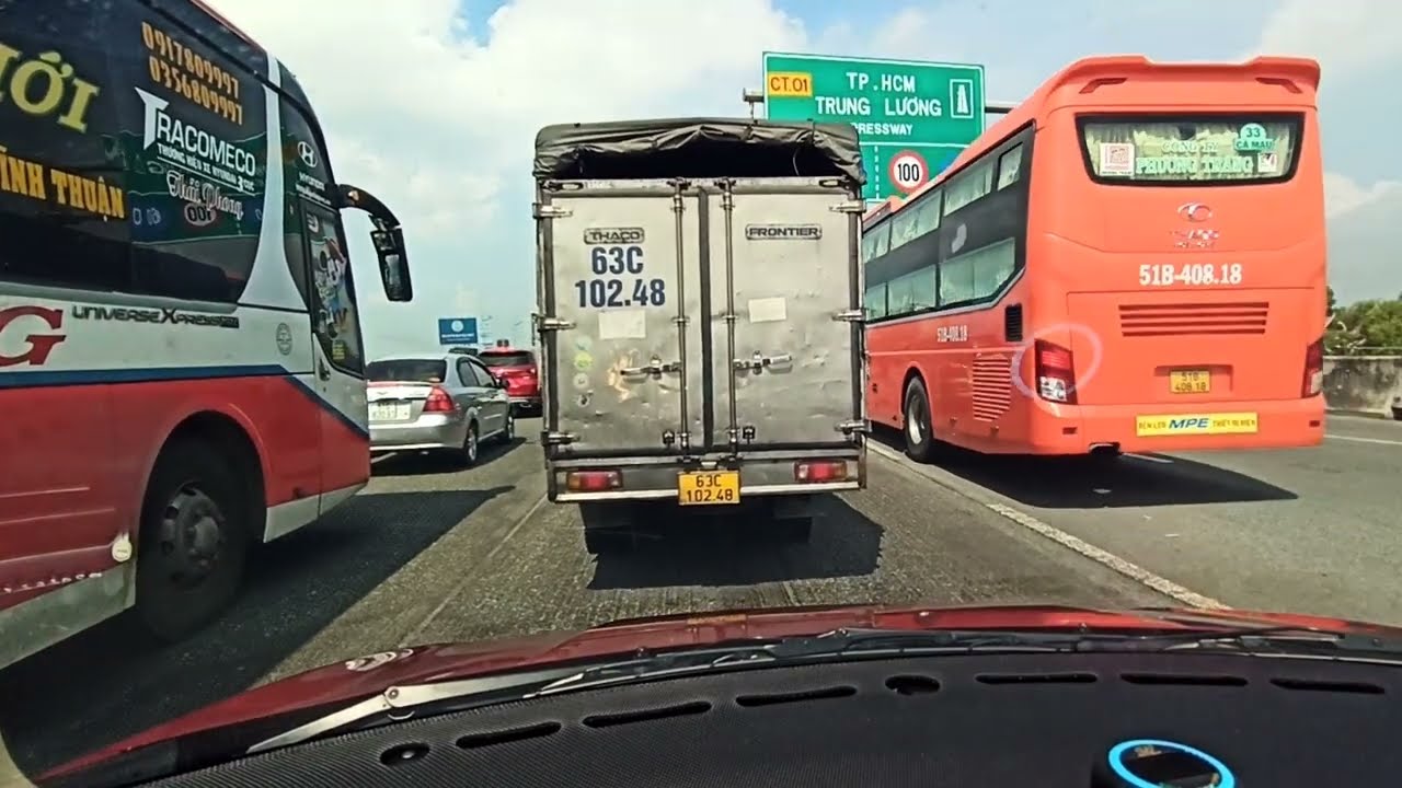 Kinh nghiệm thực tế cho lái mới hướng đi cao tốc Trung Lương TPHCM - Mỹ Tho đi Sai là đi xa lắm 🤣