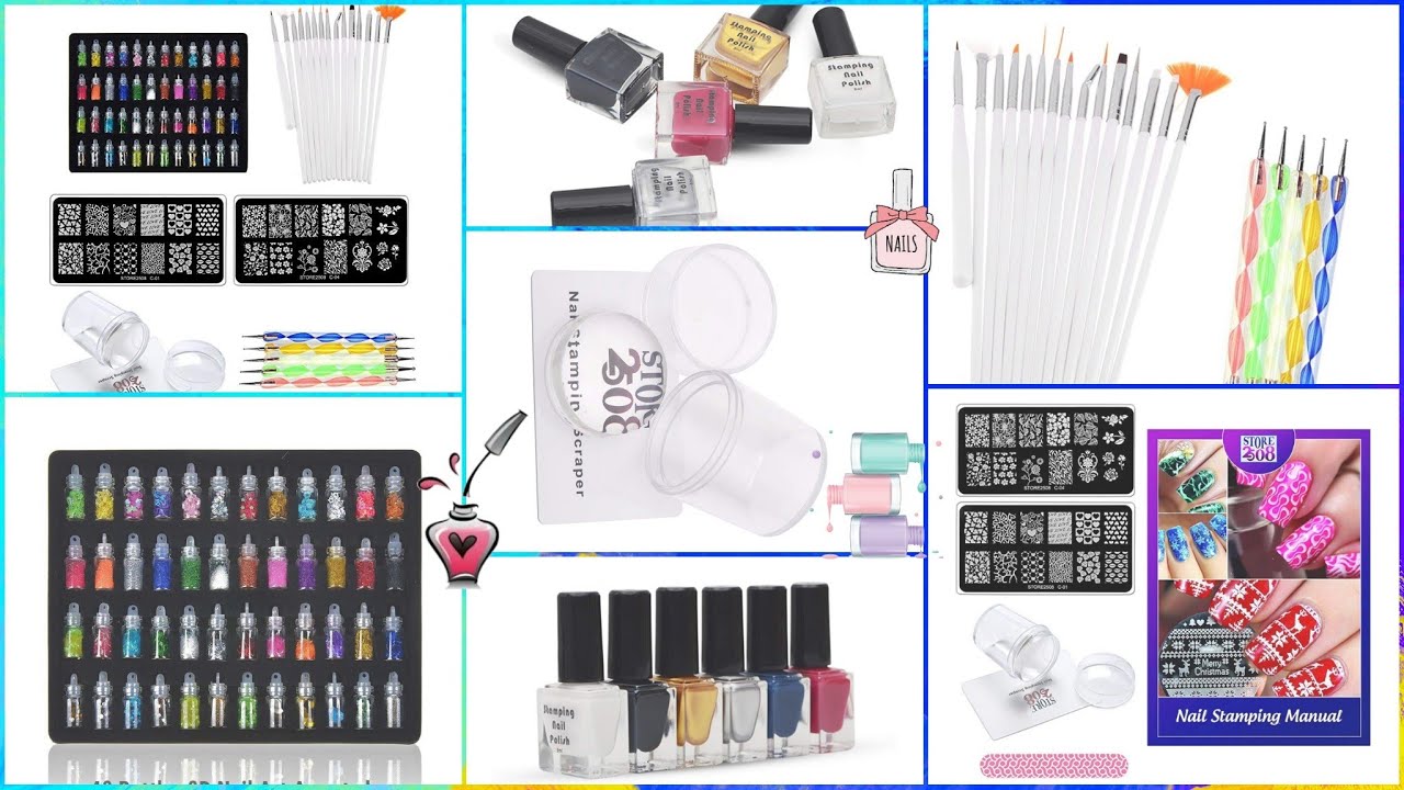 Huge Nail Art Unboxing store2508 | Amazon | Mystery box Unboxing store2508