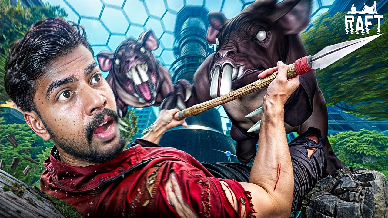 ENTERING TANGOROA ISLAND IS NOT A GOOD IDEA 🥵!! Raft (Part 17)