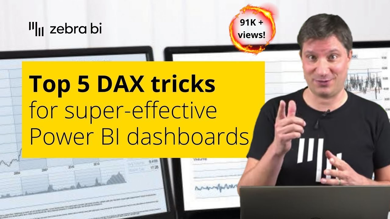 Top 5 DAX tricks for super effective Power BI dashboards | Zebra BI Webinar