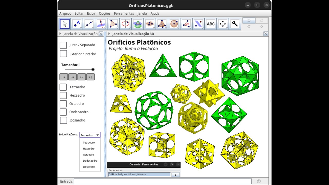Orifícios Platônicos (Platonic Holes)