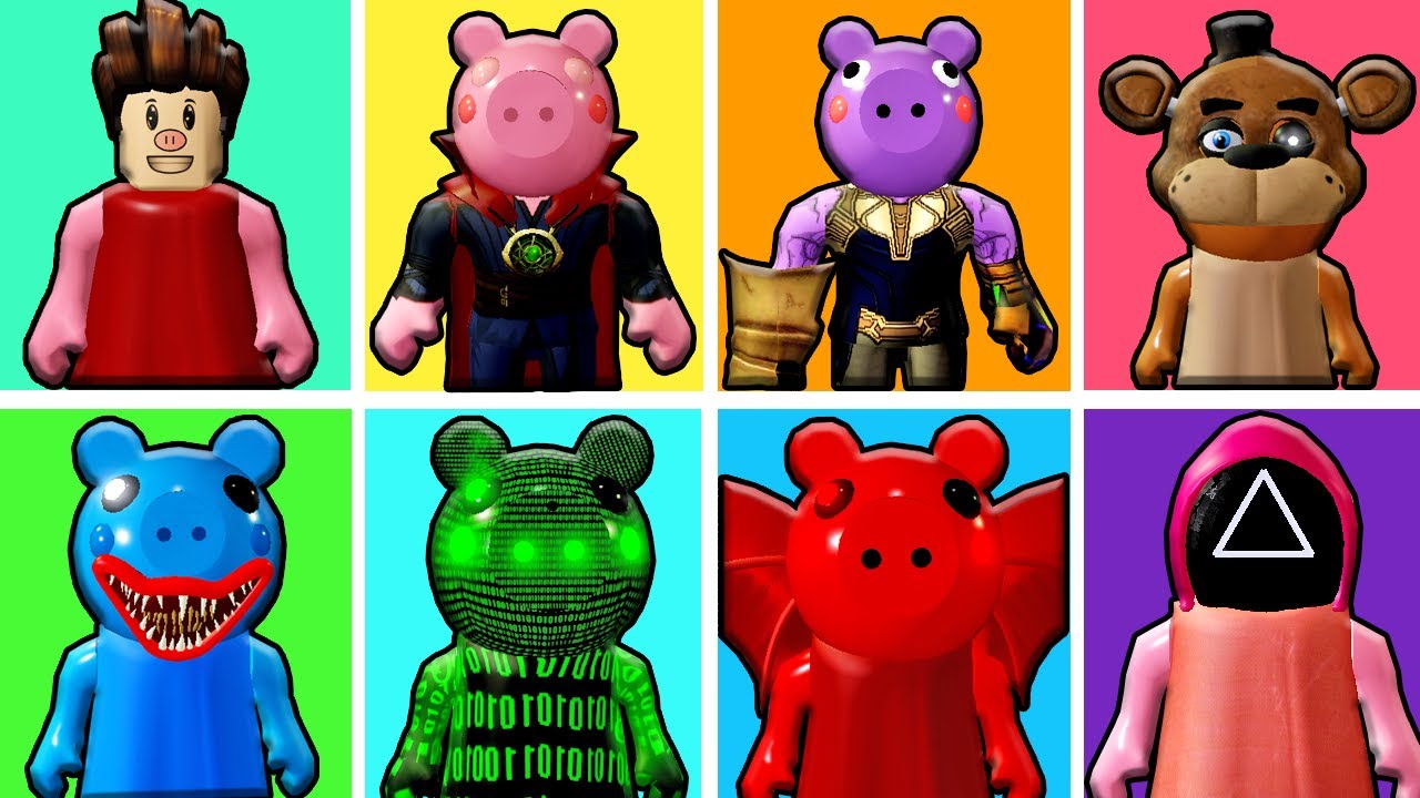 Horangi Kumpul Semua Jenis Piggy!!! [Find The Piggy Morphs] (Roblox Malaysia)