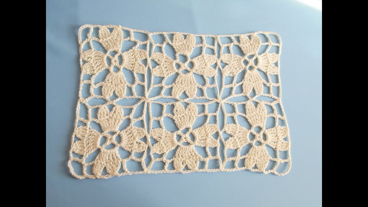 Como hacer granny square en crochet - cuadros, ideal para vestido, chaleco, mantel, - ganchillo