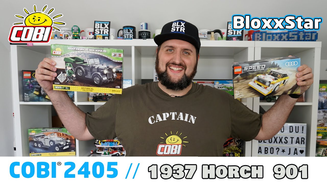 COBI® 2405 ✙ 1937 HORCH 901 (KFZ.15) |▶️| Build, Fakten, Review, Fazit 💬 | 🖖 BloxxStar | 📽️ 4K