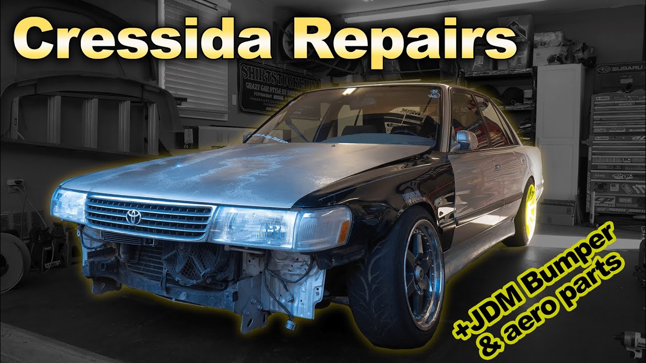 FIXING THE CRESSIDA | JDM Bumper & AERO