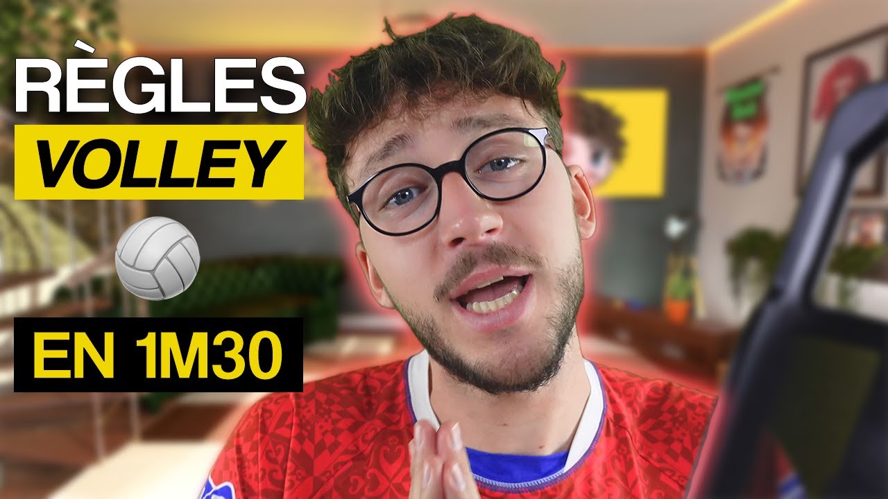 Les RÈGLES du VOLLEYBALL en 1m30 🏐 ! Le Volleyeur Français