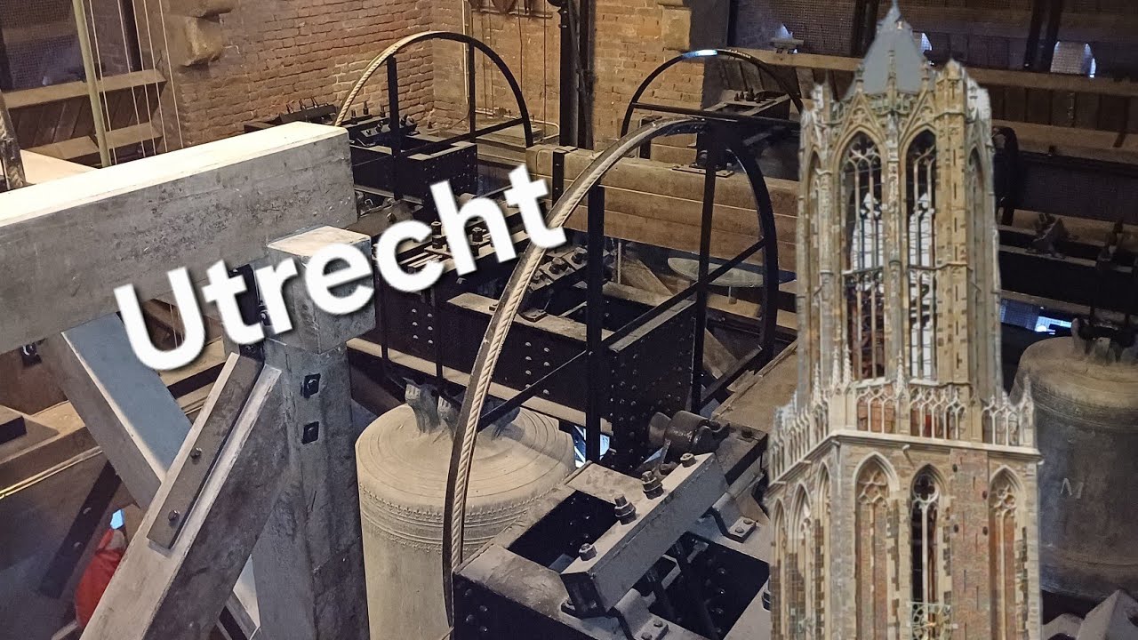 Utrecht luidklokken van de Domtoren (deelgelui van de 3 grootste klokken)