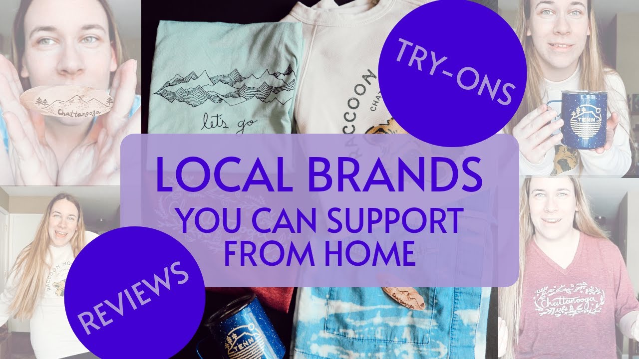 LOCAL BRANDS You can Support from Home: Try-ons and Reviews