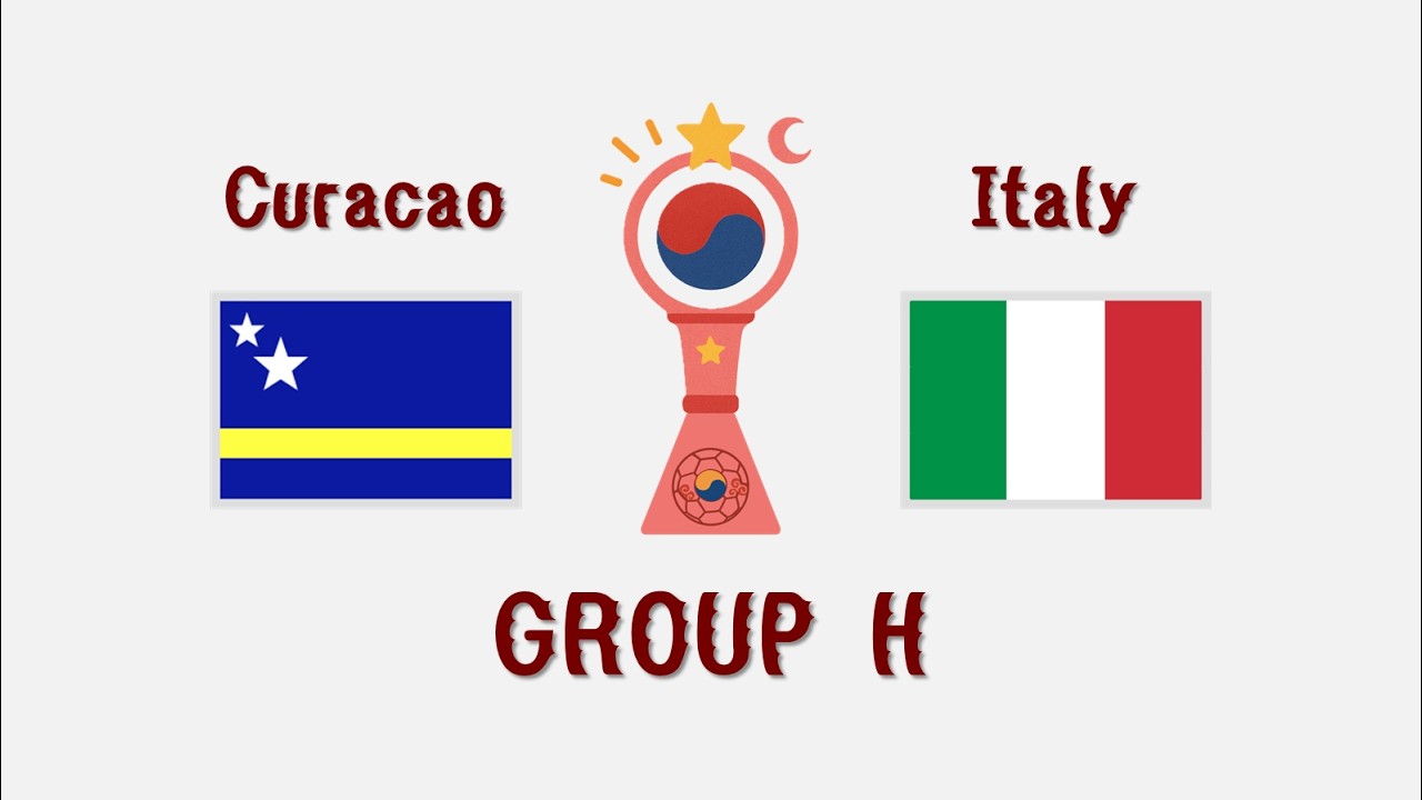 Curacao vs Italy | Group H | 7th World Cup South Korea | PES2021