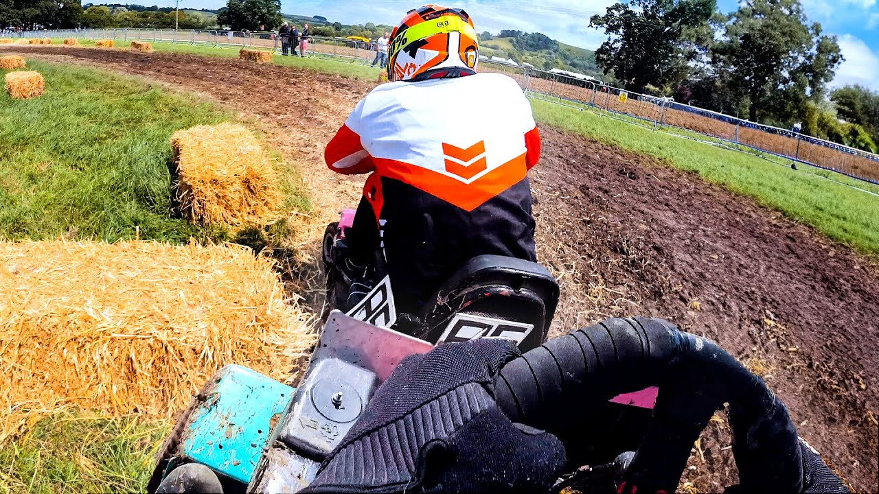 My CLOSEST Lawn Mower Race EVER