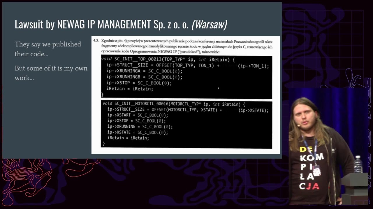 38C3 - We've not been trained for this: life after the Newag DRM disclosure