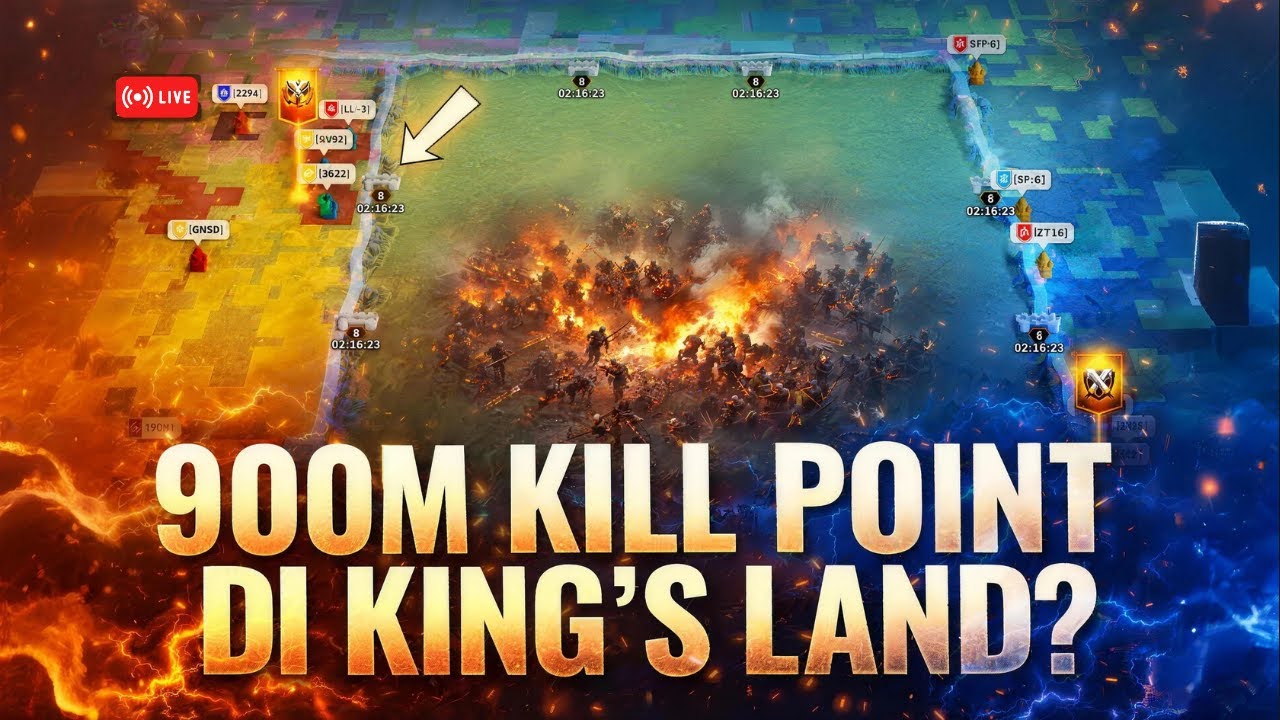 WAR KING'S LAND SAMPAI SAHUR!