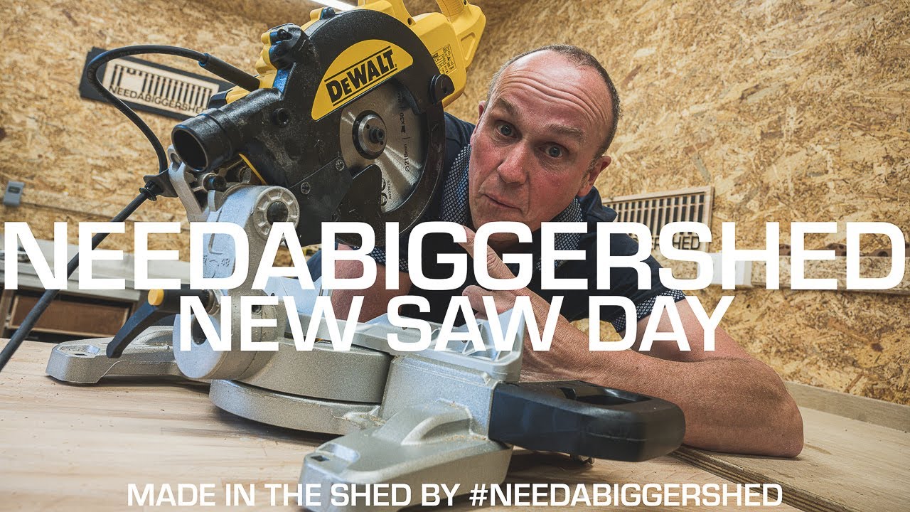 DeWalt DWS774 Mitre Saw unboxing and first impressions.