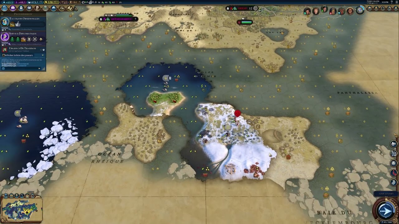 Du CIV VI part 21 : ! la 100ème part 2 ! une civilisation chute