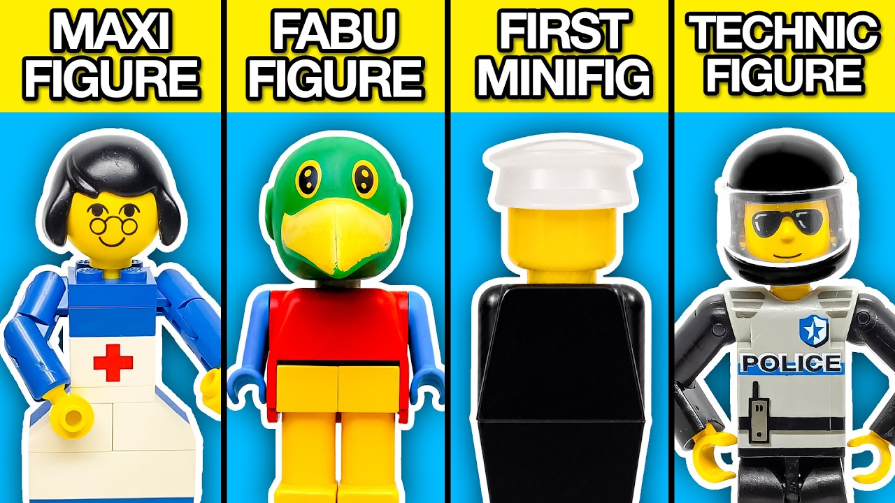 Every LEGO Figure Explained in 15 Minutes!