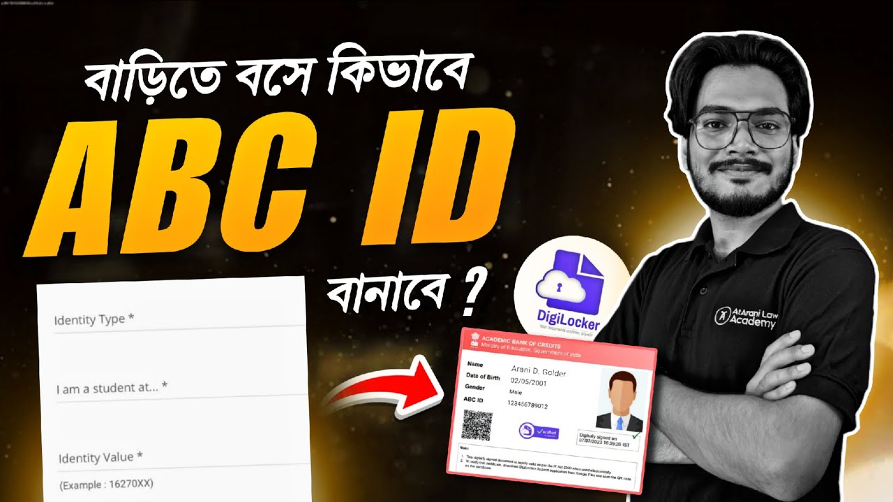 Create ABC ID at Home in 2 Minutes | Easy APAAR ID Tutorial ✅