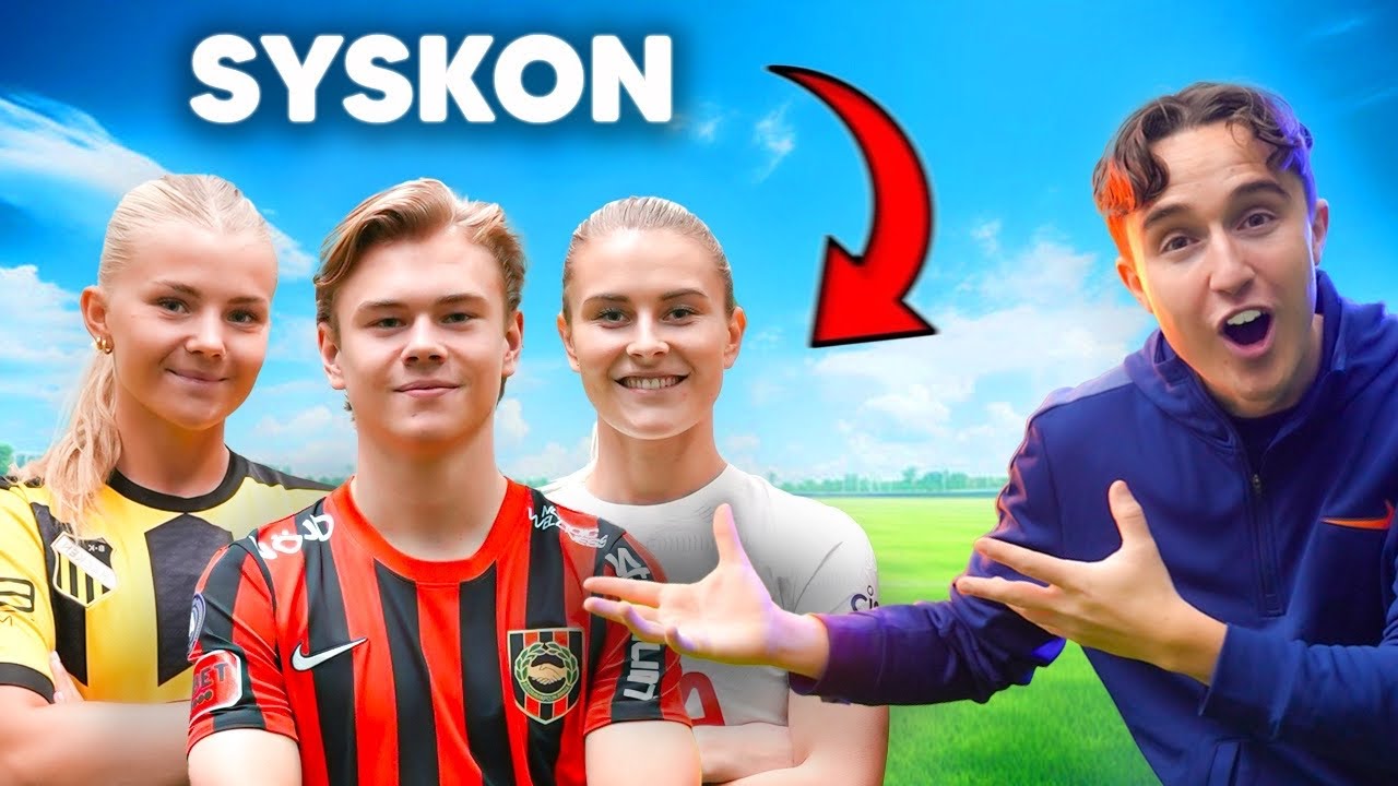 Möter familjen där alla är fotbollsproffs