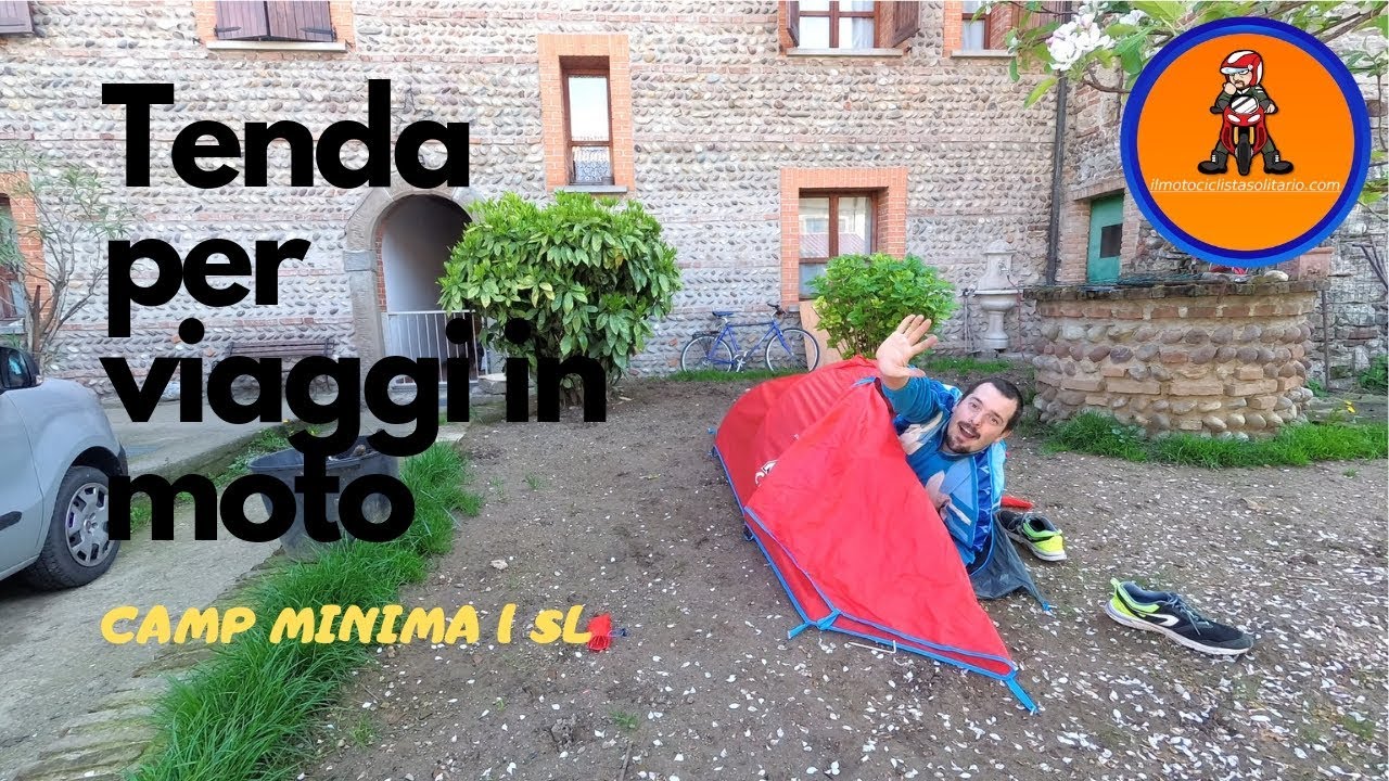 TENDA PER VIAGGI IN MOTO!