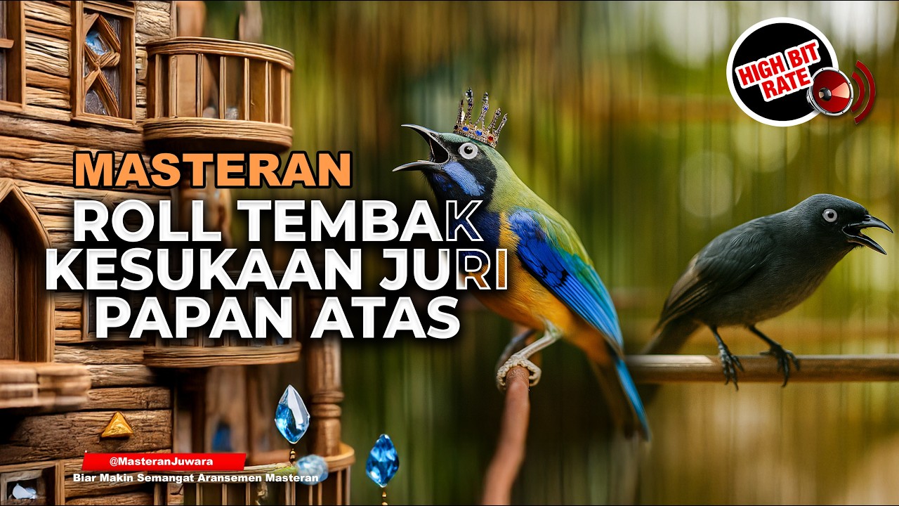 🔴 Live Masteran Roll Tembak Kasar Cucak Cungkok Super Gacor vs Srigunting Abu Abu Grejaan Kasar