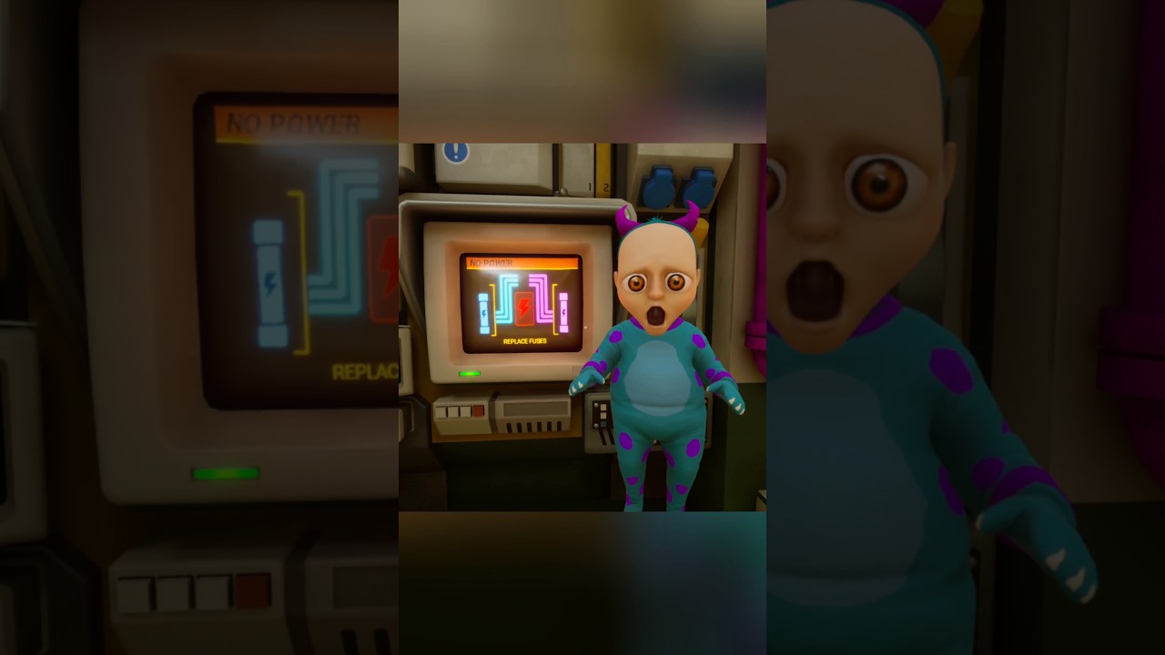 Baby in Yellow vs Scary Babysitter – Who Wins? 👶😱 