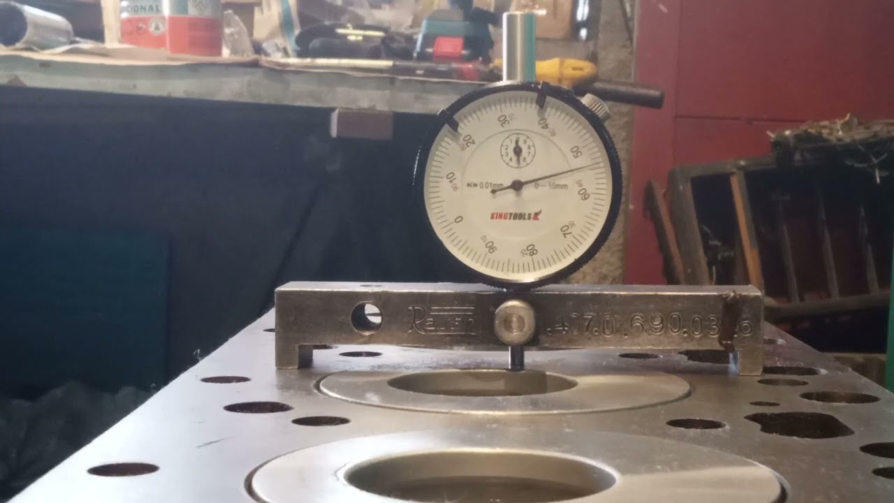 Projeção do pistão  Motor. cummins   Série  B