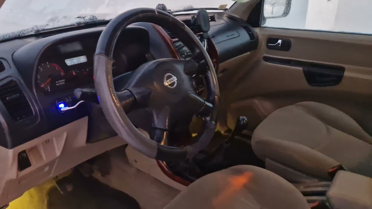 Nissan Terrano ZD30 Cold start -14