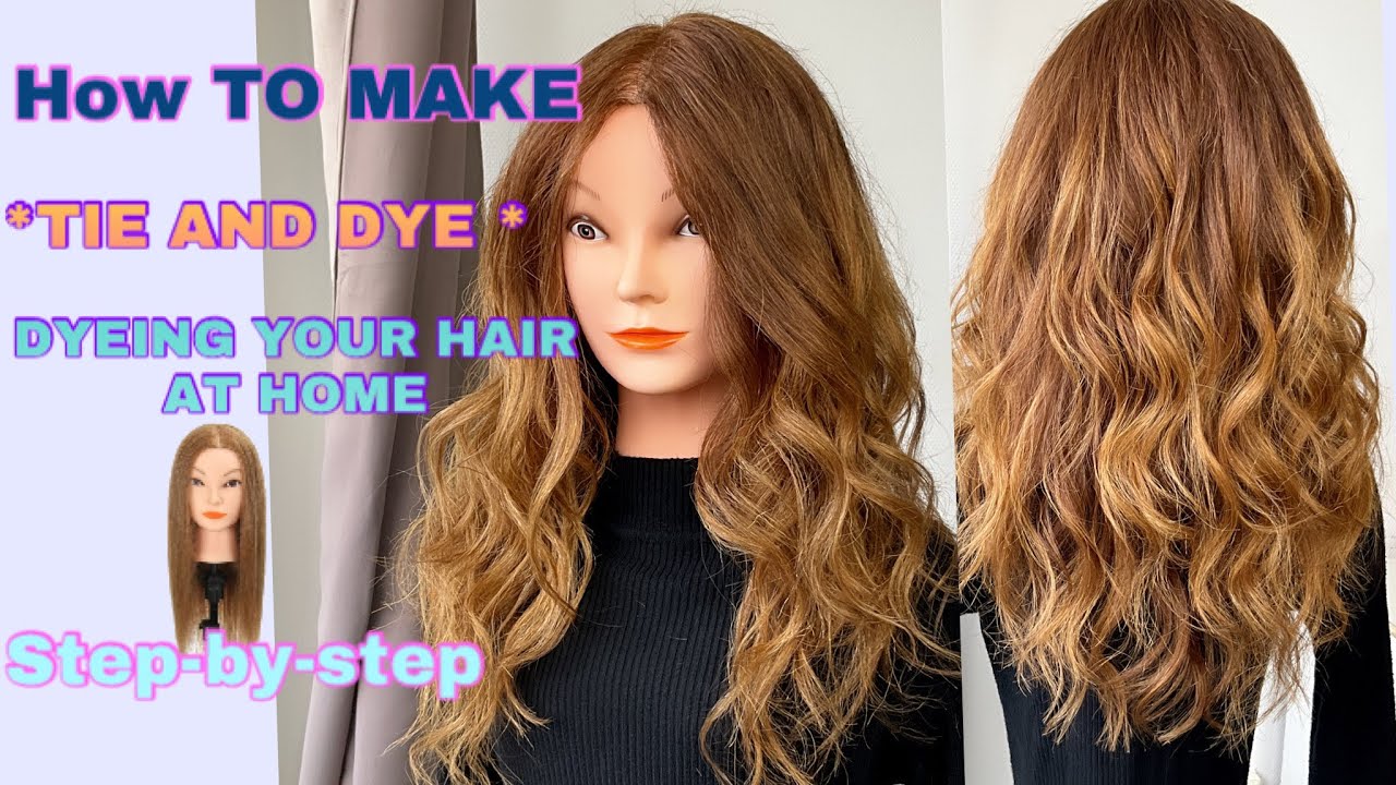 COMMENT RÉALISER UN **TIE AND DYE **MAISON // Technique Facile