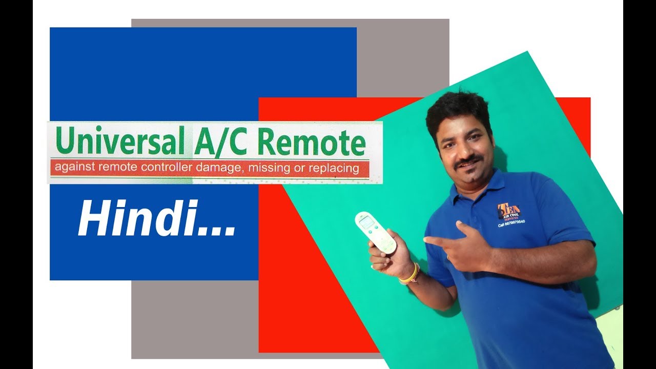 Universal AC Remote Control - Hindi (  Mumbai Mira Road , BTen AirCool )