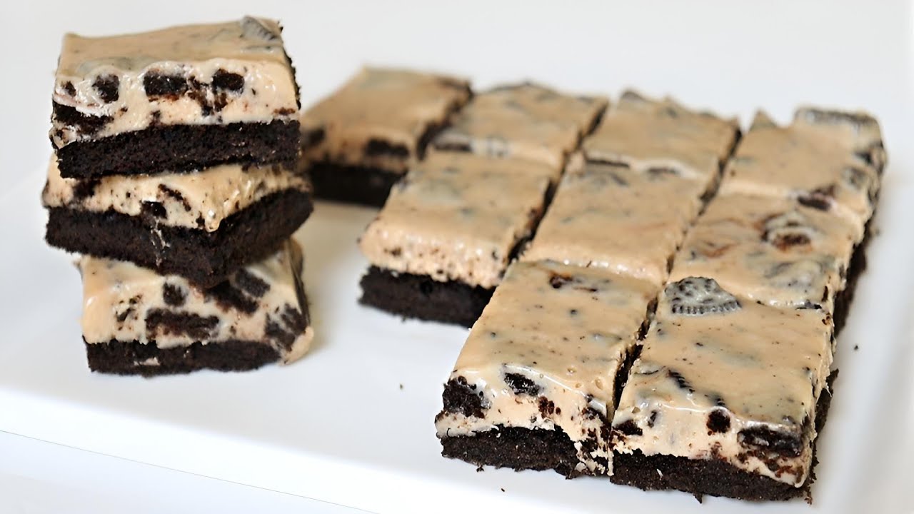 Resepi Kek Oreo / Oreo Cake Bar / Kek Oreo Paling Simple / Kek Oreo Sukatan Cawan