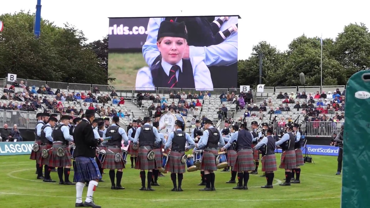 World Pipe Band Championships 2018 - Grade 1 Final - MSR - Shotts and Dykehead Caledonia