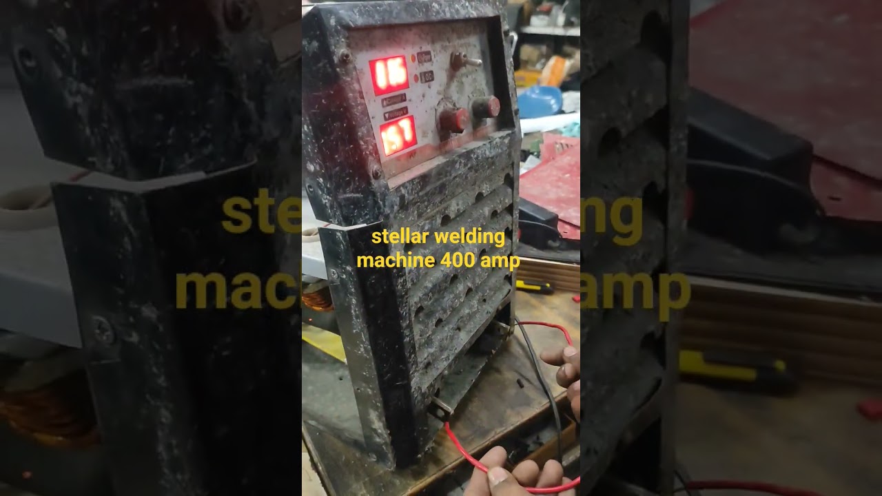 stellar welding machine three phase 400 amp no current repair