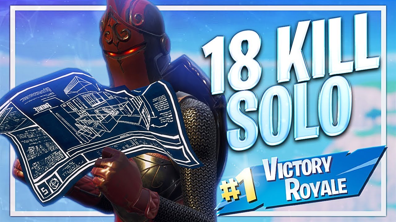 INSANE 18 KILL SOLO WIN! (Fortnite: Battle Royale) - FaZe SpaceLyon