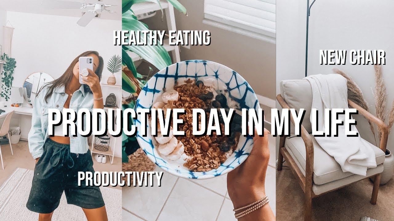 VLOG: healthy eating, office updates, packing orders, skincare