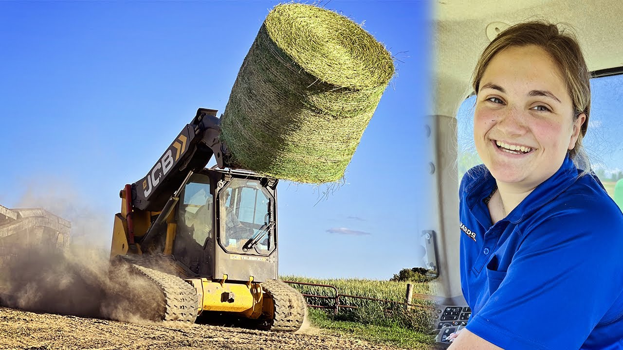 Hannah Bales and the JCB Teleskid 3TS-8T Makes Trails