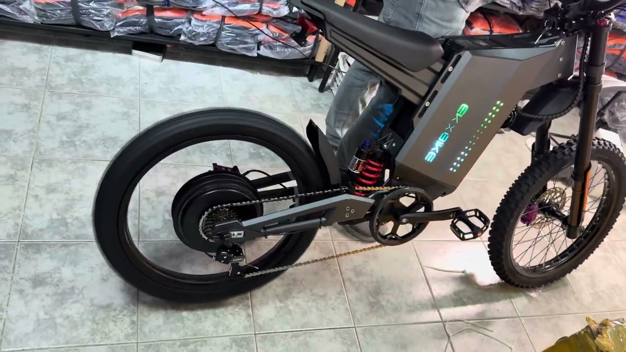 New velobike EKX X 22 GTS 6000W