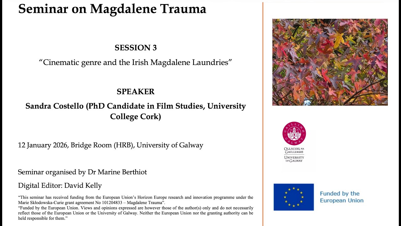 Cinematic Genre and the Irish Magdalene Laundries – Sandra Marie Costello
